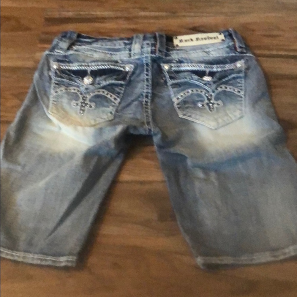 Rock Revival sasha betmuda shorts size 28
